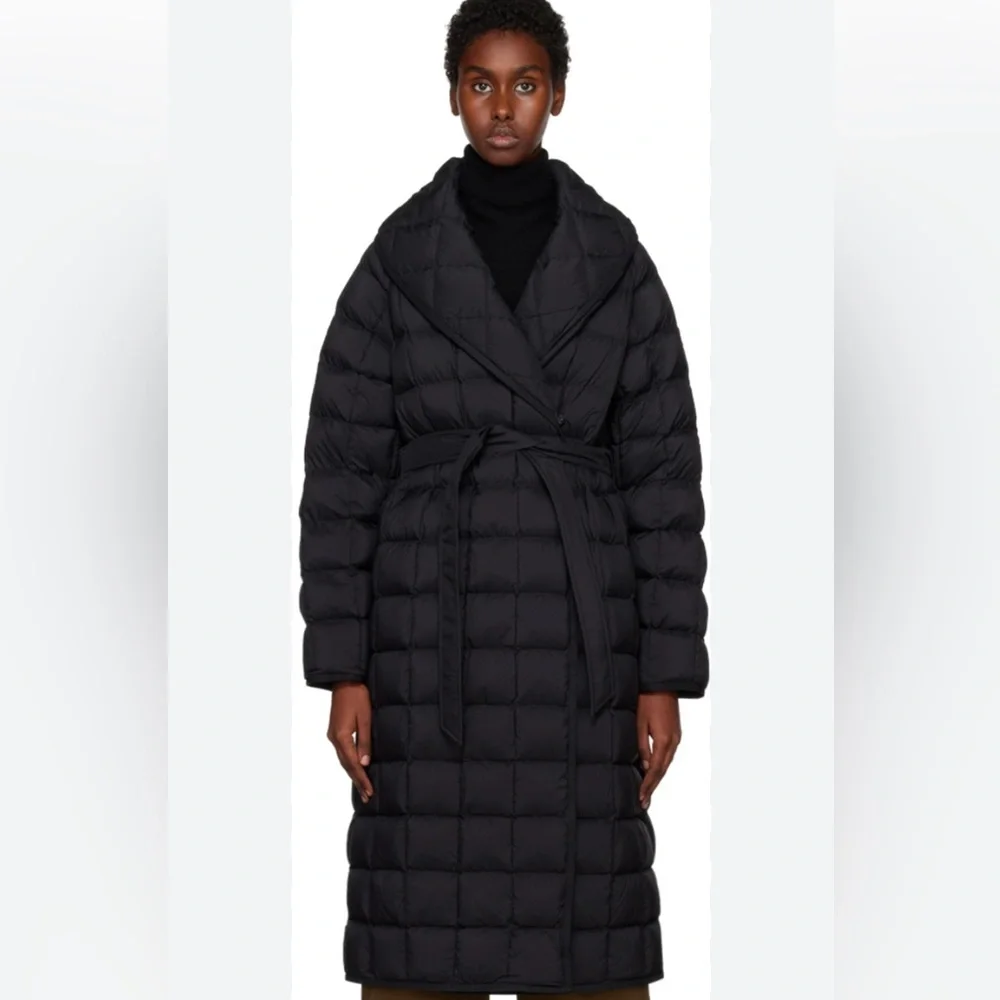 Mackage Allegra knee length Black Quilted Women's Coat - Picture 1 of 10